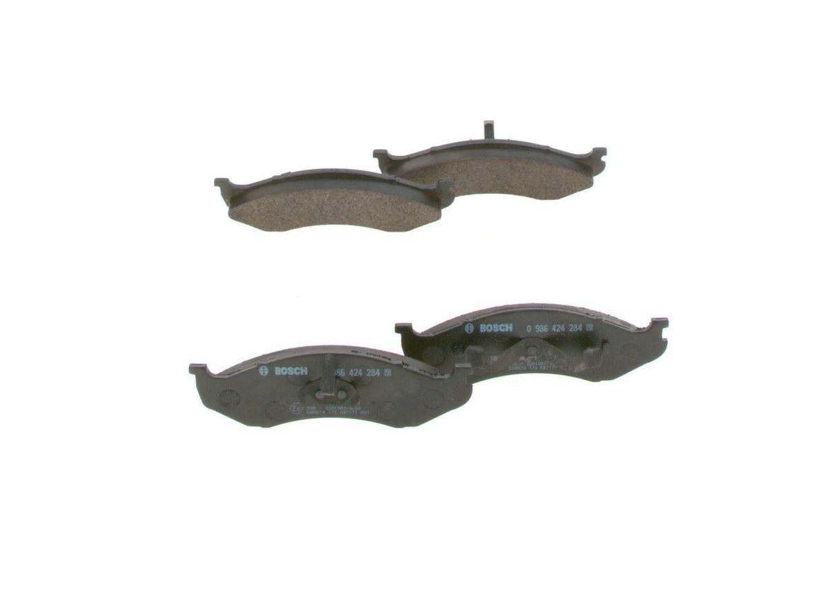 Bosch 0986424284 Front Brake Pad Carnival 99-01 / Cherokee 84-01 Grand Cherokee 98-Wrangler 91-08