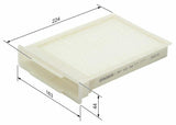 BOSCH Pollen Filter - High-Efficiency Cabin Air Filter for Toyota Aygo — Air & Cabin Filters