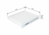 BOSCH Cabin Air Filter 1987432539 - High Efficiency for C-Max II — Air & Cabin Filters