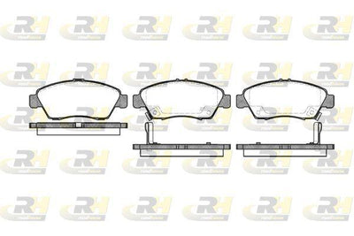 ROADHOUSE 2418.02 Brake Pad Civic IV Eg Ma. Mb Eg. Eh Ej Xx — Brake Pads