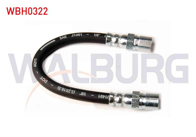WALBURG WBH0322 Brake Hose Rear Left-Right 190mm Opel Vectra A — Brake Hydraulics
