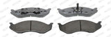 FERODO FDB929 Front Brake Pad Set - Compatible with Carníval 99-01, Cherokee 84-01 and 2 more models — Brake Pads