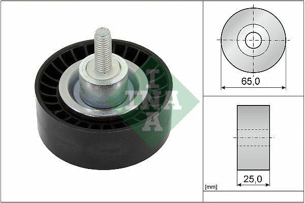 ina v-belt tensioner roller for range rover, technical specifications of ina v-belt tensioner INA V-Belt Tensioner Roller - Compatible with Range Rover Sport, Evoque, and Velar | 65 mm Diameter INA V-Belt Tensioner Roller for Range Rover Models ina, v-belt-tensioner, range-rover, sport, evoque, velar, car-parts, mechanics, car-owners, ai-generated