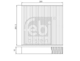 FEBI Carbon Air Filter — Air & Cabin Filters