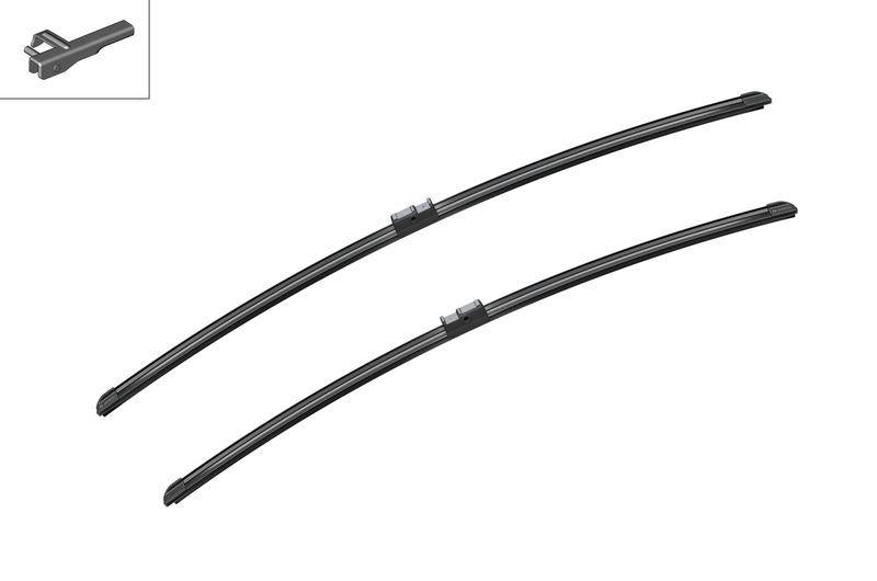 BOSCH Windshield Wiper Set - 80cm & 75cm for Left-Hand Drive Cars — Wipers