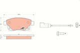 TRW GDB1725 Rear Brake Pads - Performance Braking for Transit Owners and Mechanics