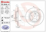 BREMBO Brake Disc Rear (Mercedes W117 W156 W176 W246) - 2 pcs — Brake Rotors & Drums