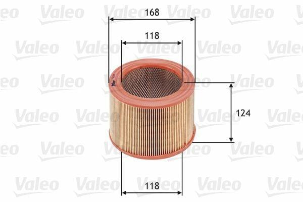 VALEO Air Filter - Citroen Berlingo I 1.9 D, Peugeot Partner — Air & Cabin Filters