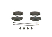 bosch brake pad set for clio and logan, bosch brake pads technical specifications BOSCH 0986467720 Brake Pad Set - Front for Clio, Mgn, Logan | Low-Metallic Material BOSCH Brake Pad Set - Front Clio, Mgn, Logan bosch, brake-pads, clio, logan, front-brakes, car-parts, mechanics, low-metallic, braking-system, ai-generated