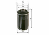 BOSCH Oil Filter - F026407080 for 11-T Porter T6 2.0 TSI — Oil Filters