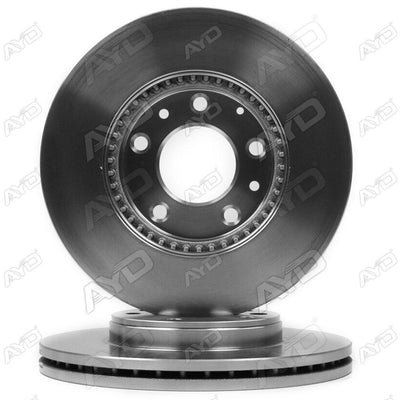 AYD 10-50892 *2 Front Brake Disc (Mirror) Mazda 6 2002-2007 (283mm) — Brake Rotors & Drums