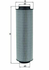 MAHLE LX791 Air Filter — Air & Cabin Filters