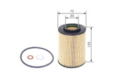 BOSCH F026407061 - Oil Filter for Grandeur, i30, Santa Fé II — Oil Filters
