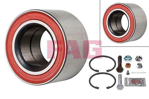 fag 713610140 wheel bearing kit, fag wheel bearing with safety circlips, fag bearing kit for caddy golf jetta FAG 713610140 Wheel Bearing Kit - Safety Circlips, Nuts, and Bolts for Caddy 1983-1992, Golf I 1975-1984, Jetta | 34mm Inner Diameter FAG Wheel Bearing Kit - Compatible with Caddy & Golf fag, wheel-bearing, caddy, golf, jetta, car-parts, mechanic-tools, vehicle-maintenance, auto-repair, ai-generated