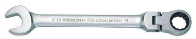 Proxxon 23046 Flex-Joint Ratcheting Combination Wrench 9 mm