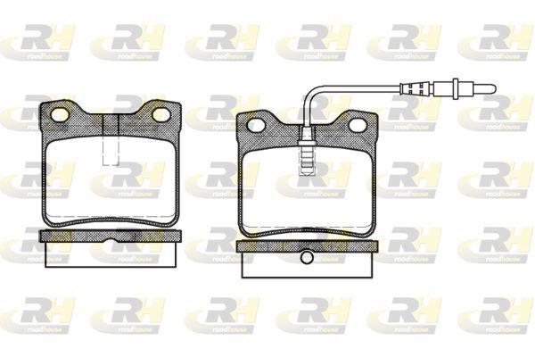 ROADHOUSE 2321.02 Brake Pad 406 Berlina Coupe Station Wagon 8B — Brake Pads