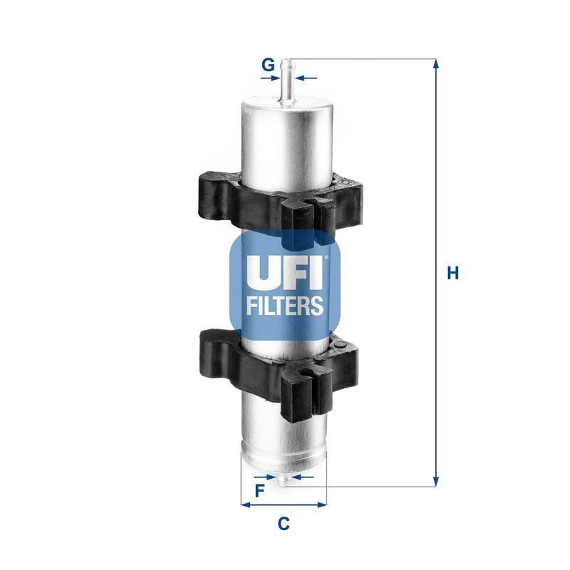 UFI Fuel Filter 31.824.00 for E46 Series — Fuel Delivery