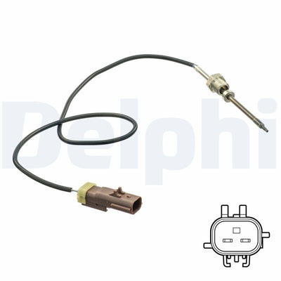 Delphi TS30268 Exhaust Temperature Sensor-Chrysler / Dodge / Jeep 07 / 2007 — Temperature Sensors & Switches