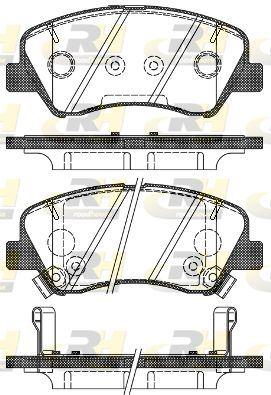 ROADHOUSE 21488.02 Brake Pad Accent IV Rb 11 10 — Brake Pads
