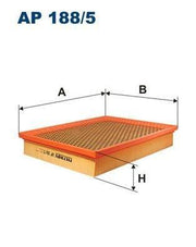 filtron ap188-5 air filter for saab and opel vehicles, dimensions of filtron ap188-5 air filter FILTRON AP188-5 | Air Filter for Saab 9-3 1.8T 2.0T and Opel Signum 2.8T V6 | High-Performance Filter FILTRON AP188-5 Air Filter for Saab and Opel Vehicles filtron, air-filter, saab, opel, car-maintenance, auto-parts, high-performance, vehicle-upgrades, ai-generated, filters