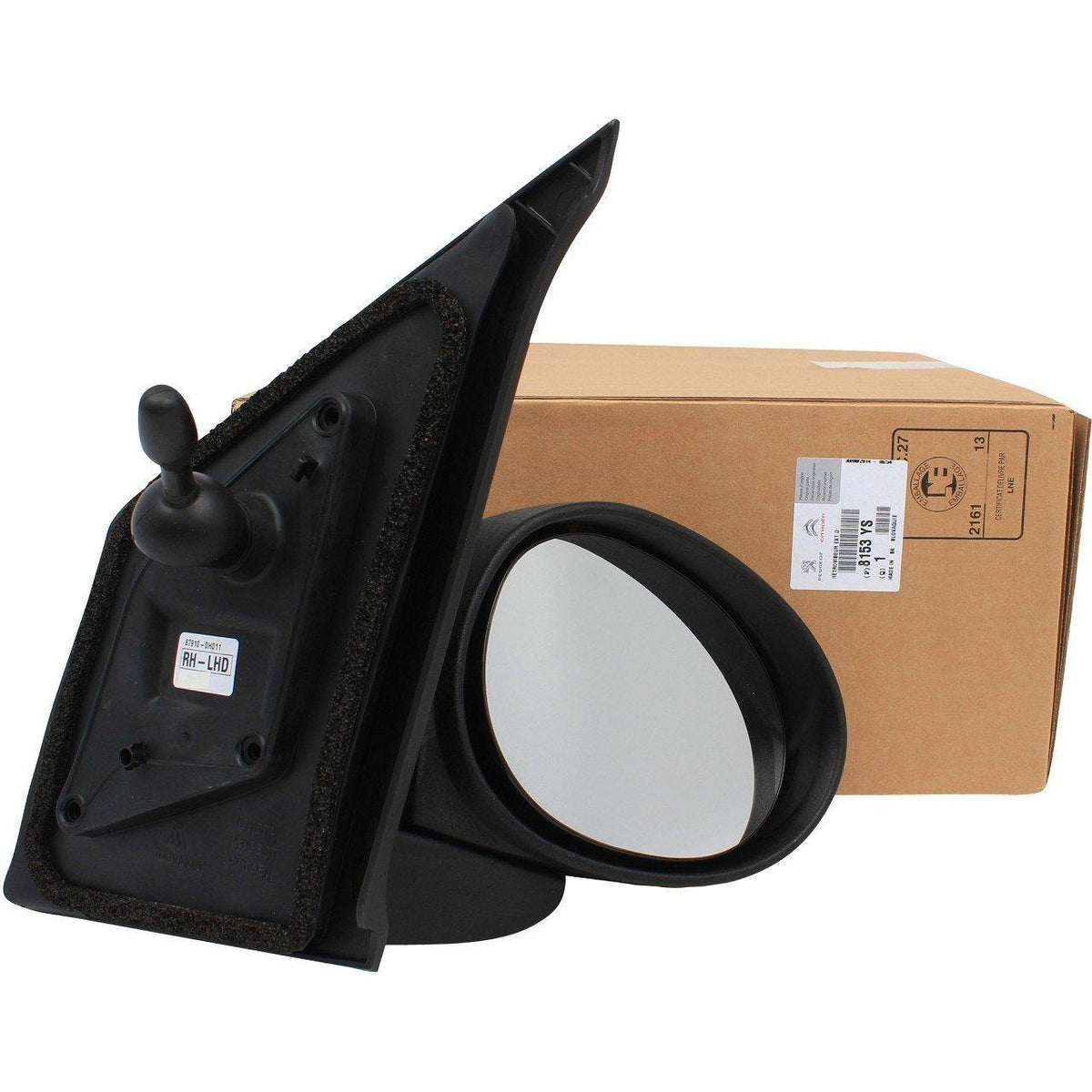 Peugeot 107 Manual Side Mirror - Original & Compatible — Mirrors