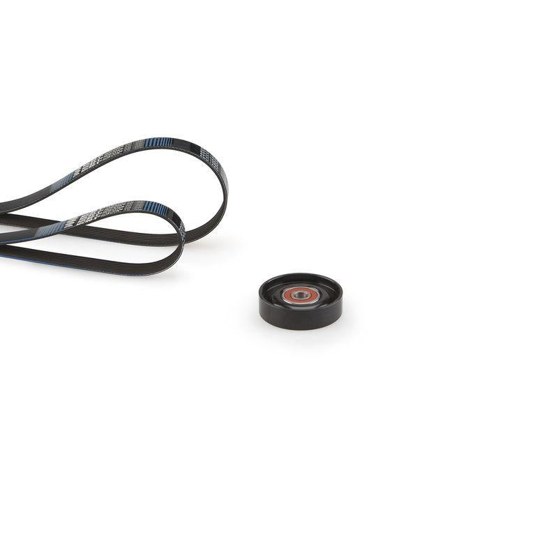 GATES V Belt Kit K034PK813 For 2003 Accent 1.6 with AC — Belts