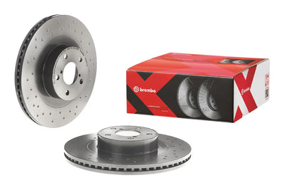 Brembo 09.A921.1X Brake Disc Front Xtra Toyota — Brake Rotors & Drums
