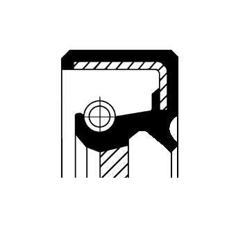 Corteco 82034979 19034979B Crankshaft Front Seal 30×48×6,5mm (Mitsubishi: Asx-Lancer 1.6 10-4A92 Colt VI 1.3 1.5) | Set of 5