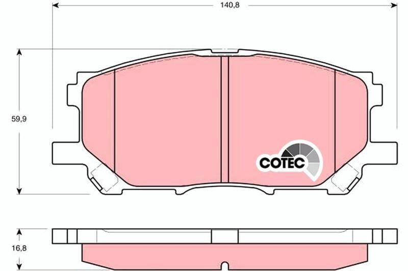 trw-gdb3338-front-brake-pad-set, brake-pad-set-trw-gdb3338, trw-gdb3338-specifications TRW GDB3338 Front Brake Pad Set - Performance & Safety for Drivers | 2 pieces TRW GDB3338 Front Brake Pad Set - Durable & Reliable trw, brake-pads, front-brake-pad-set, vehicle-parts, car-brakes, automotive, high-performance, durable, reliable-brakes, ai-generated