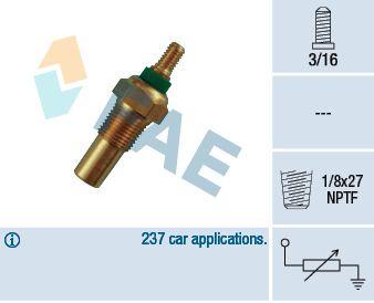 FAE 32010 Coolant Temperature Sender Escort Fiesta Sierra Scorpio Bm 76-