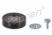 topran v belt idler pulley for audi a4, topran v belt idler pulley for audi a6 TOPRAN V Belt Idler Pulley - Durable Steel for Audi A4/A6 | 90 mm Diameter TOPRAN V Belt Idler Pulley for Audi A4/A6 topran, v-belt-idler-pulley, audi-a4, audi-a6, car-parts, engine-components, mechanics-tools, pulley-system, automotive-upgrade, ai-generated