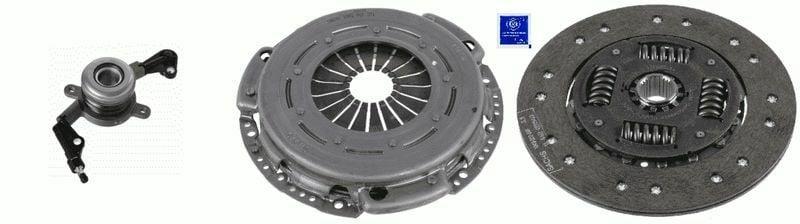sachs clutch set hydraulic bearing, sachs 3000990437 clutch kit for vito sprinter SACHS Clutch Set (Hydraulic Bearing) - For Vito W639, W447 & Sprinter 906 | 240mm SACHS Clutch Set (Hydraulic Bearing) - Vito, Sprinter sachs, clutch-set, hydraulic-bearing, vito, sprinter, mechanics, vehicle-owners, auto-parts, car-maintenance, ai-generated