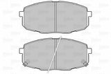 VALEO 670842 Front Brake Pads for 2008-2012 i30, Ceed, and Carens