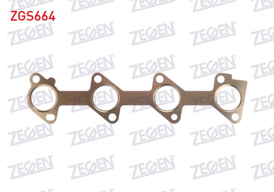 Zegen ZGS664 Exhaust Manifold Gasket Clio / Kangoo / Fluence / Megane / Talisman / Duster / Logan / Sandero — Gaskets & Seals