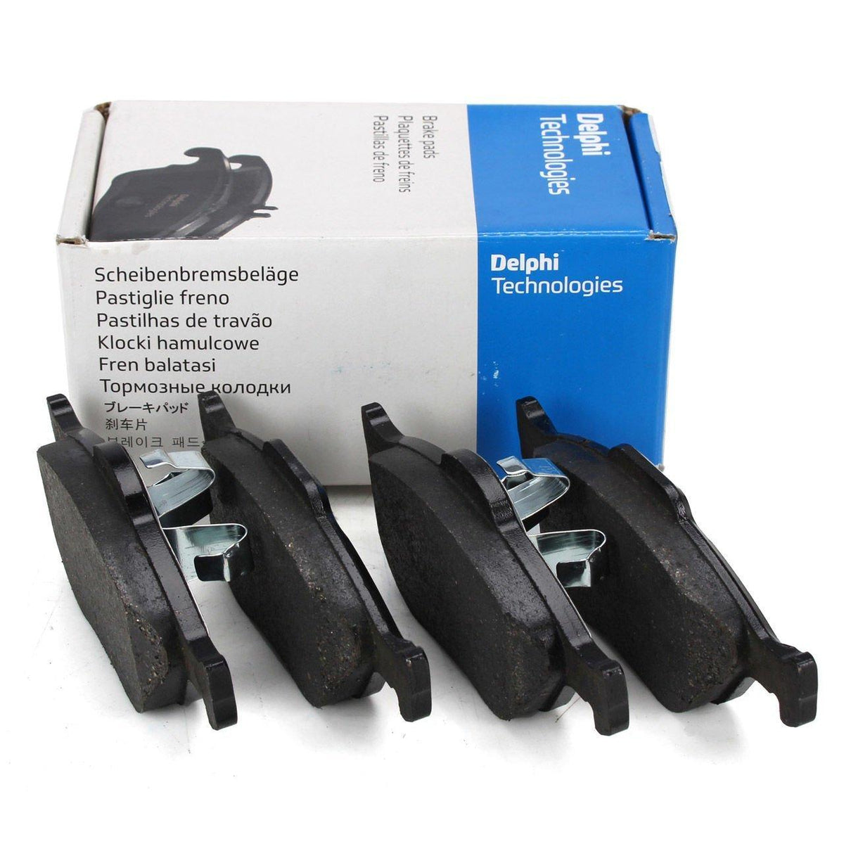 Delphi LP1469 Brake Pad Set - Compatible with Ford Fusion 2003-2013 — Brake Pads