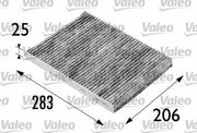 valeo 698686 cabin air filter active carbon, cabin air filter dimensions, car air filter for multiple car models Valeo 698686 Cabin Air Filter - Active Carbon Filter for Golf III IV, Polo, Passat, Caddy II, A3, Ibiza | 11.02 x 8.11 x 0.98 in VALEO 698686 Cabin Air Filter - Active Carbon for Cars cabin-filter, active-carbon, valeo, car-accessories, auto-parts, air-filter, car-owners, mechanics, car-maintenance, ai-generated