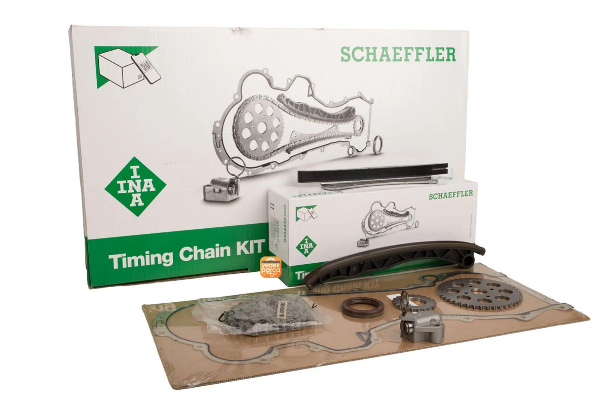 INA 559181741 Fiat Punto 2 2000-2012 1.3 Diesel Timing Chain Set Oil Pump with Gasket Set — Gaskets & Seals
