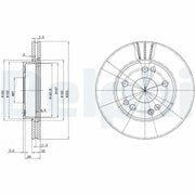 delphi bg2397 brake disc ventilated type, delphi bg2397 technical specifications DELPHI BG2397 Brake Disc - Ventilated 5-Hole Type for Car Owners and Mechanics | 25.30 in Diameter DELPHI BG2397 Brake Disc - Ventilated Type for Cars delphi, brake-disc, ventilated, car-repair, automotive-parts, mechanic-tools, fren-diski, braking-system, car-owners, ai-generated