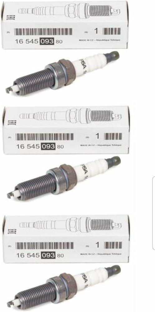 Peugeot Ignition Coil Set - 3 Original Ignition Plugs for 2008 1.2 VTI — Coils & Plugs