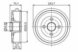 BOSCH Brake Drum 10-Micra 1.2 - High Quality Drum — Brake Rotors & Drums