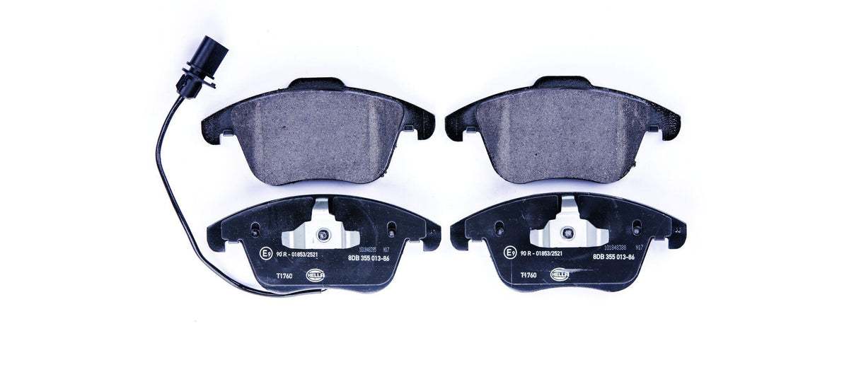 Hella 8DB355013-861 Brake Pad Front A4 08 > 15 A5 07 > Q5 10 > 17 Q5 09 > 12 — Brake Pads