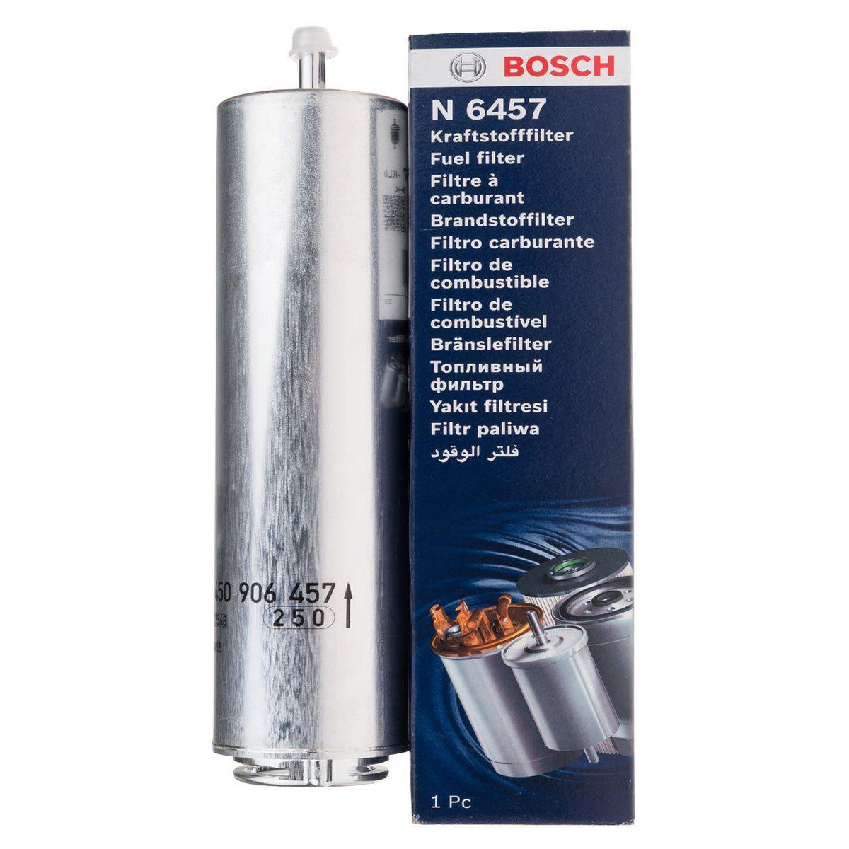 Bosch Fuel Filter for BMW E60 520d (N47 Engine) - Compatible with 2005-2010 Models — Fuel Delivery