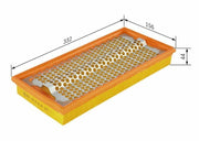 bosch 1457433700 air filter, high efficiency air filter for vehicles BOSCH 1457433700 Air Filter - High Efficiency for Car Owners, Mechanics | Size: 13.04 x 6.10 x 1.73 in BOSCH Air Filter 1457433700 - High Efficiency for Cars air-filter, bosch, car-maintenance, vehicle-owners, mechanics, engine-performance, vehicle-parts, car-repair, filters, ai-generated