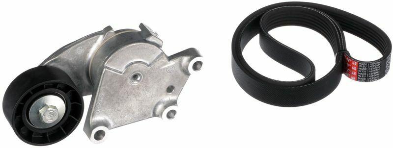 GATES V Belt Kit K026PK975 For 06-Pt.207-208-308-3008-5008 & 1.4-1.6Hdi — Belts