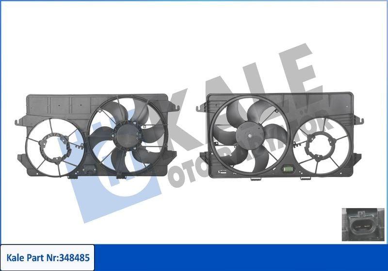 KALE 348485 Fan Motor - Cooling System for 03-Connect 1.8Tdci — Motors, Pumps & Antennas