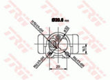TRW BWF156 Brake Cylinder - Express Limousines — Brake Hydraulics