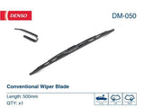 DENSO DM-050 Windshield Wiper - 20 Inch Universal Fit for All Japanese Models — Wipers