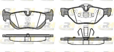 ROADHOUSE 21145.10 Brake Pad 1 Series E87 E82 E88 09 04 — Brake Pads