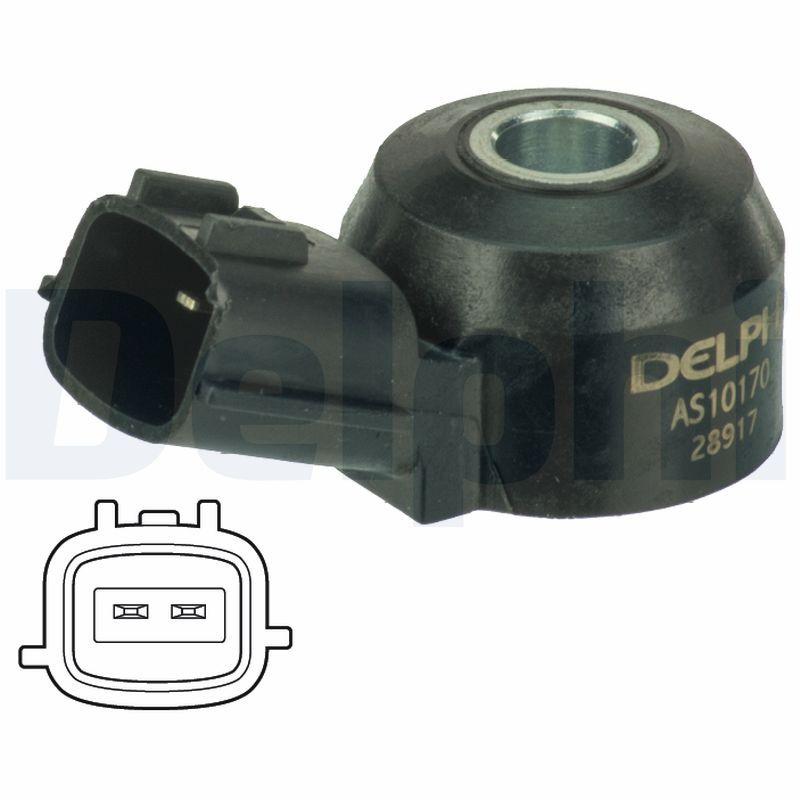 Delphi AS10170 Knock Sensor 02 Pal Alb Dbl Mra Lne Pnt — Engine Management Sensors