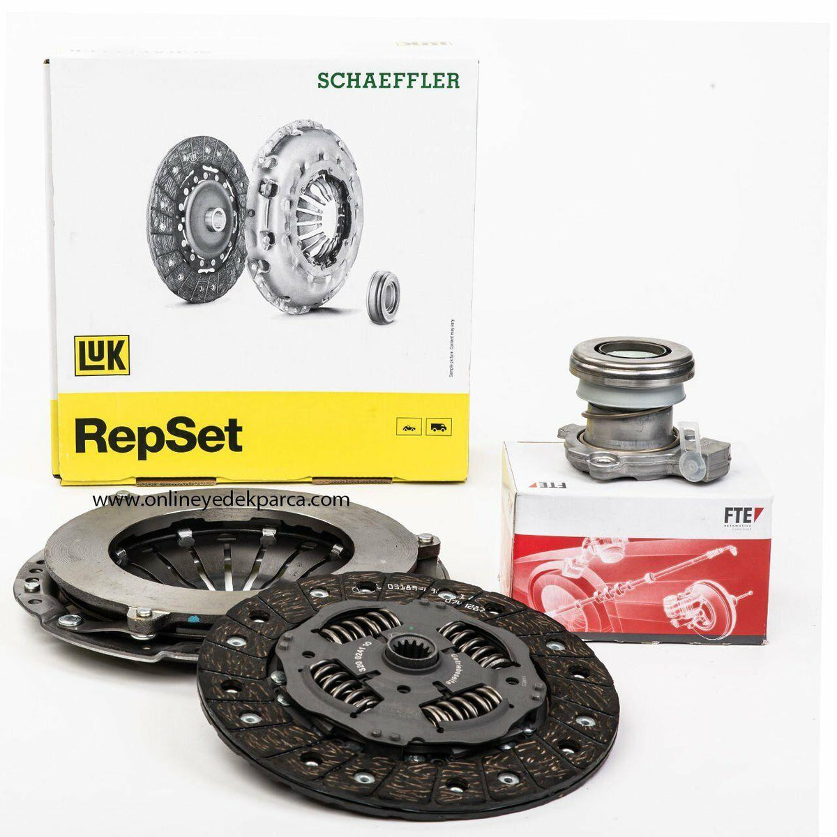 LUK Clutch Set for Opel Astra G 1.6 (X16XEL-Z16XE) - Includes Release Bearing — Clutch & Flywheel